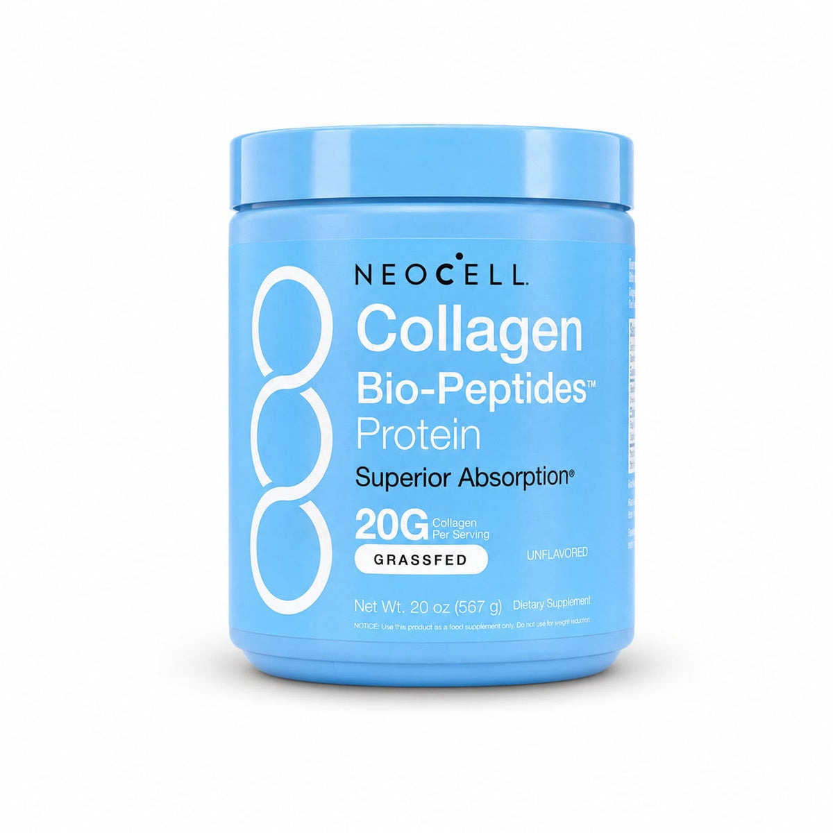 Colágeno NeoCell Bio-Peptides 567 g · Sin sabor